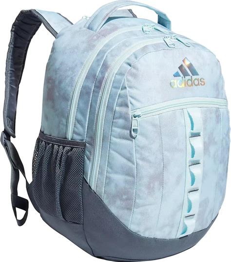 adidas Stratton III Backpack, Blue/Light Gray, A5155856.